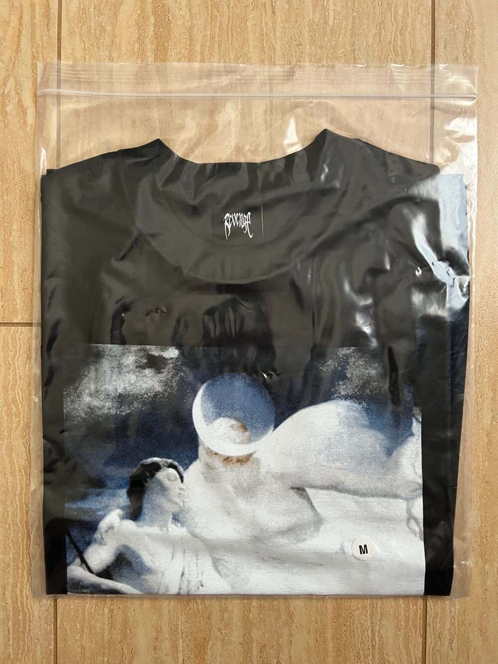 Revenge Black Heavens T-Shirt Size Medium